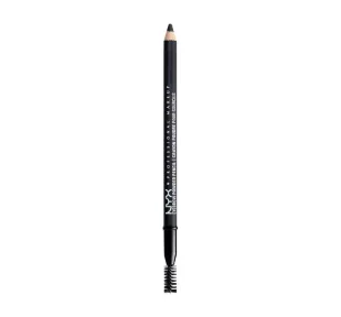 NYX professional makeup Professional Makeup - EYEBROW POWDER PENCIL - Kredka do brwi ze szczoteczką - BLACK - Akcesoria i kosmetyki do stylizacji brwi - miniaturka - grafika 1