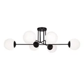 Lampy sufitowe - Kaja ALFRED OLSZEWSKI Nowoczesna lampa sufitowa z białymi kloszami K-4925 z serii SAVOY - miniaturka - grafika 1