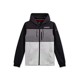 Alpinestars Męska kurtka hybrydowa, srebrno-czarna, XL, srebrny czarny, XL - Kurtki męskie - miniaturka - grafika 1