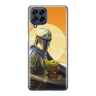 ERT GROUP etui na telefon Samsung M53 5G, case oryginalny i oficjalnie licencjonowany przez Star Wars, wzór Baby Yoda 020, optymalnie dopasowane, plecki z TPU - Etui i futerały do telefonów - miniaturka - grafika 1