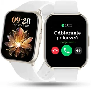 Rubicon RNCF46 Biały - Smartwatch - miniaturka - grafika 1