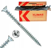 Wkręty - Wkręt dystansowy z łbem stożkowym 6x160 mm (100 szt.) - miniaturka - grafika 1