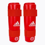Ochraniacze do sportów walki - Ochraniacze piszczeli adidas Wako Adiwakosg01 czerwone ADIWAKOSG01 - miniaturka - grafika 1