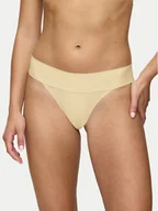 Majtki damskie - Triumph Stringi Make-Up Illusion 10218386 Żółty - miniaturka - grafika 1