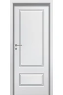 Drzwi wewnętrzne - Pol-Skone Dzwi Wewnętrzne Pełne Kingstone V05 Fornirowane Biały - miniaturka - grafika 1