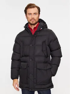 Tommy Hilfiger Kurtka zimowa Essential Rockie MW0MW33961 Czarny Regular Fit - Kurtki męskie - miniaturka - grafika 1