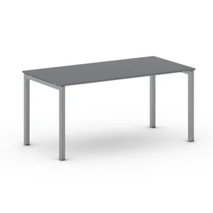 Stół METAL 1600 x 800 x 750 mm, grafit - Biurka - miniaturka - grafika 1