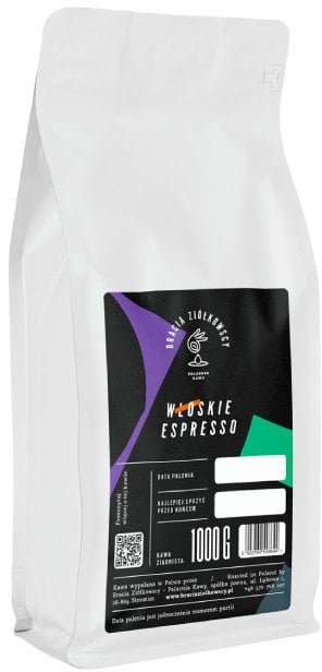 Kawa ziarnista Bracia Ziółkowscy Włoskie Espresso 1 kg