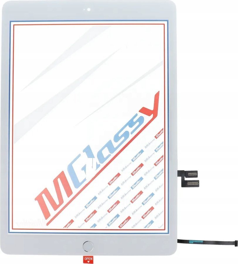 Samsung MUSTTBY Ekran dotykowy + taśma klejąca + Home do iPAD 8 biały