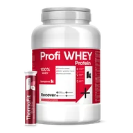 Odżywki białkowe - Profi WHEY Protein 2000 g/66 porcji, truskawka - miniaturka - grafika 1