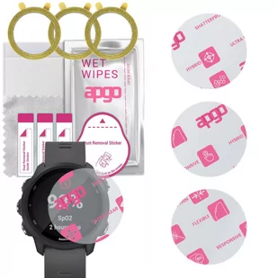 3x Szkło Hybrydowe do Garmin Watch Forerunner 245 - Akcesoria do smartwatchy 3x Szkło Hybrydowe do Garmin Watch Forerunner 245 - Akcesoria do smartwatchy - miniaturka - grafika 1