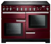 Kuchenki elektryczne - Kuchnia z płytą indukcyjną FALCON Professional Deluxe 110 Żurawinowy chrom - miniaturka - grafika 1