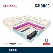 Materace - Materac CALANDO - JANPOL - RABAT, Rozmiar - 160x200 cm, Pokrowiec - Donatello - NEGOCJUJ CENY - miniaturka - grafika 1