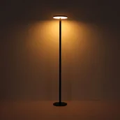 Lampy ogrodowe - Globo Lampa stojąca LED 36508, czarna, aluminium, CCT, IP54 - miniaturka - grafika 1