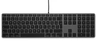 Klawiatury - LMP 18251 klawiatura USB QWERTY Włoski Szary 18251 - miniaturka - grafika 1