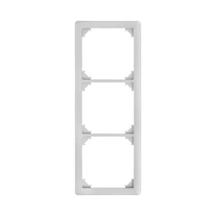 LEDart LEXMAN potrójna SLIM srebrny LEXMAN - Wyłączniki światła i elektryczne - miniaturka - grafika 1