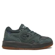 Sneakersy męskie - Sneakersy Lacoste 748SMA0026 Zielony - miniaturka - grafika 1