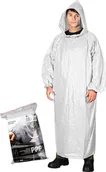 Płaszcze damskie - Jednorazowy Foliowy Płaszcz Przeciwdeszczowy Ppf W - miniaturka - grafika 1