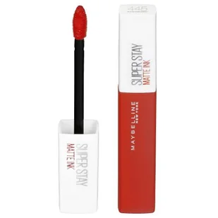 Maybelline Superstay Matte Ink Liquid Pomadka 5 ml Odcień 445 Energizer - Szminki - miniaturka - grafika 1