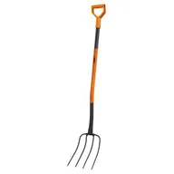 Łopaty i widły - Widły gospodarcze 4-zębne trzonek 135 cm ERMET - miniaturka - grafika 1