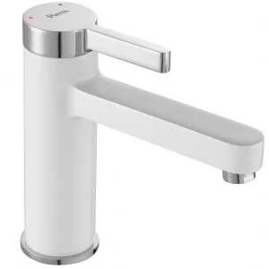 Rea B9941 Polo Chrome/White Bateria umywalkowa niska - Baterie umywalkowe - miniaturka - grafika 1