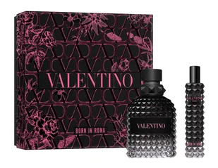 Valentino Uomo Born In Roma Zestaw: woda toaletowa + woda toaletowa travel size - Zestawy perfum męskich - miniaturka - grafika 1