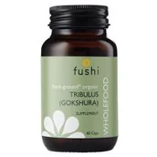Suplementy naturalne - Fushi Gokshura (Tribulus) BIO 60 kapsułek SUPLEMENT DIETY Fushi Wellbeing 5060112865633 - miniaturka - grafika 1