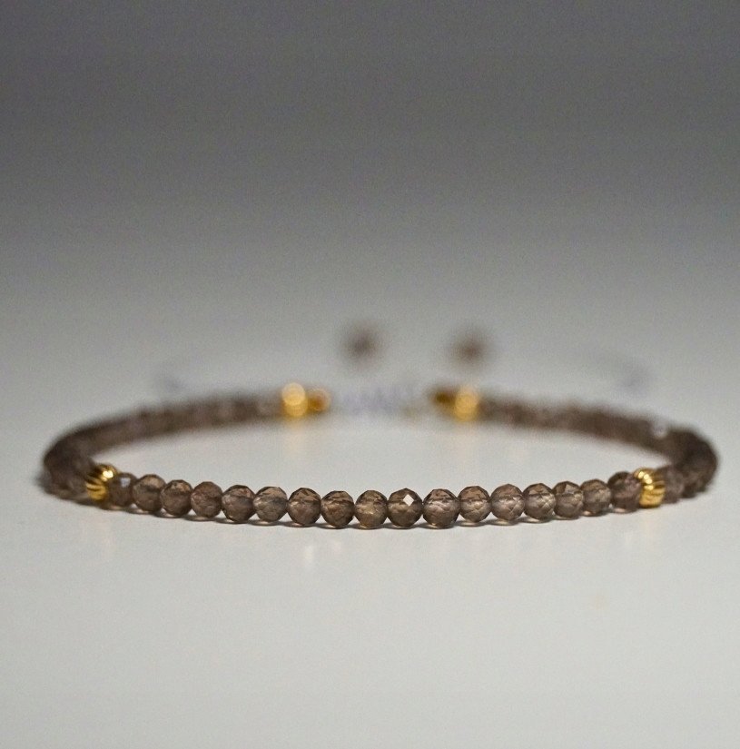Bransoletka Kwarc Dymny 3mm - Crystals Break