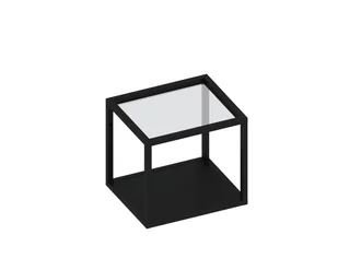 Półka metalowa Qbox czarna 40 cm - Półki do kuchni - miniaturka - grafika 1