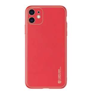 Dux Ducis Yolo eleganckie etui pokrowiec ze skóry ekologicznej iPhone 12 mini czerwony - Etui i futerały do telefonów - miniaturka - grafika 13
