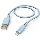 Kable - Kabel HAMA Ładujący/data Flexible USB-A - Lightning 1.5m Niebieski - miniaturka - grafika 1