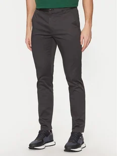 BOSS Chinosy 50531133 Czarny Slim Fit - Spodnie męskie - miniaturka - grafika 1