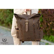 Plecaki - Plecak trekkingowy PAOLO PERUZZI T-40-BR brązowy - miniaturka - grafika 1