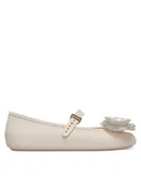 Baleriny - Melissa Baleriny Melissa Soft Ballerina Petals Ad 37820 Beżowy - miniaturka - grafika 1