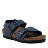 Sandały damskie - Birkenstock Sandały New York Kids BS 0087771 Navy - miniaturka - grafika 1