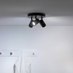 WiZ spot sufitowy LED Imageo 3-pkt. okrągły czarny - Lampy pozostałe - miniaturka - grafika 3