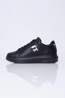 Sneakersy damskie - Sneakersy czarne skórzane Kapri Karl Lagerfeld KL62530N 38 - miniaturka - grafika 1