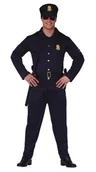 Stroje karnawałowe - Kostium "Policjant" granatowy-L/XL - miniaturka - grafika 1