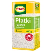 Płatki śniadaniowe i musli - Cenos Płatki ryżowe błyskawiczne 400 g - miniaturka - grafika 1