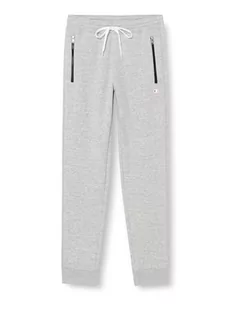 Champion Authentic Pants C-Logo Zip spodnie męskie, Grigio Melange, XS - Spodnie męskie - miniaturka - grafika 1