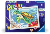 Zabawki kreatywne - CreArt dla dzieci: Żółwik - Ravensburger - miniaturka - grafika 1