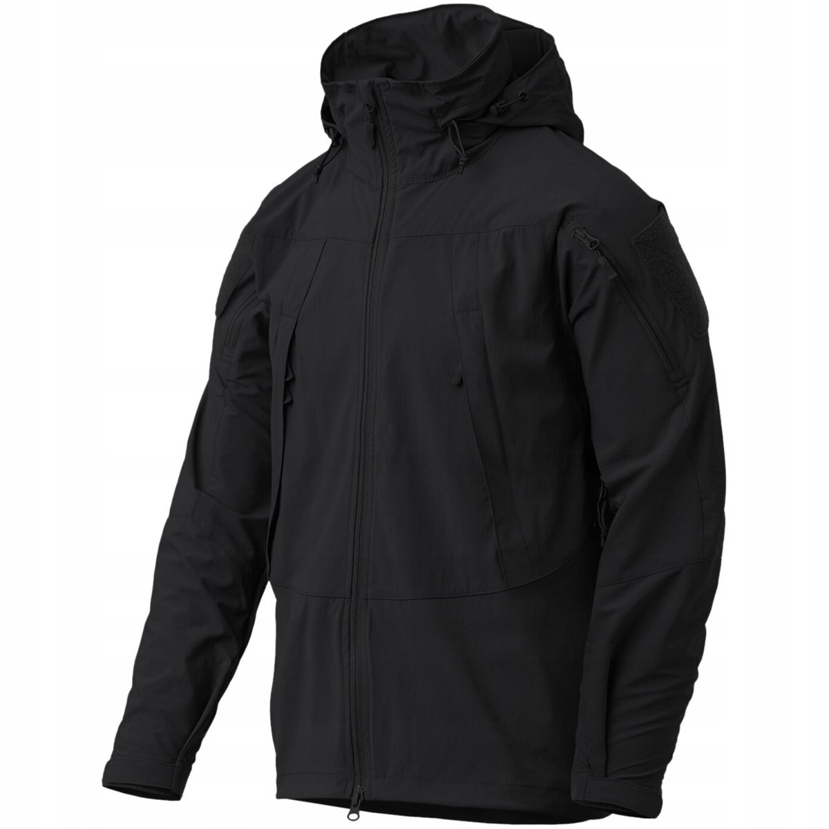 Kurtka męska z kapturem Helikon-Tex Trooper MK2 Storm Softshell Czarna M