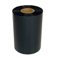 Taśmy do drukarek barwiące - Taśma termotransferowa 57mm x 74m 0,5"/57mm żywiczna (KK000190) black - miniaturka - grafika 1