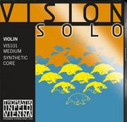 Instrumenty smyczkowe - Thomastik 634267) Vision Solo VIS101 struny skrzypcowe 4/4 srebrna D - miniaturka - grafika 1