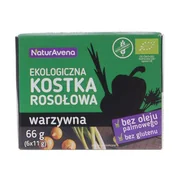 Zdrowa żywność - NaturAvena KOSTKA ROSOŁOWA WARZYWNA EKO 6X11G - miniaturka - grafika 1