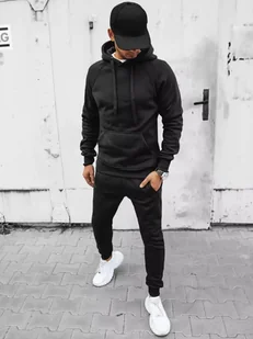 Dres męski czarny Dstreet AX0627-XL - Dresy męskie - miniaturka - grafika 1