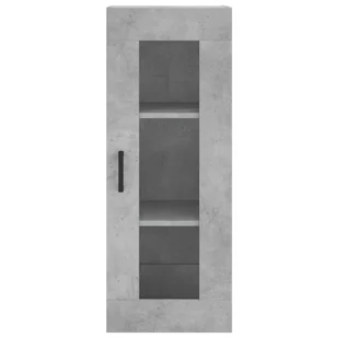 Wysoka szafka, szarość betonu, 34,5x34x180 cm Lumarko! - Szafki do salonu Wysoka szafka, szarość betonu, 34,5x34x180 cm Lumarko! - Szafki do salonu - miniaturka - grafika 7