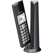Telefony stacjonarne - Panasonic KX-TGK220GM czarny matowy - miniaturka - grafika 1