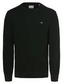 Swetry męskie - Gant - Sweter męski, zielony - miniaturka - grafika 1