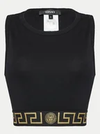 Biustonosze - Versace Biustonosz top 1008598 1A10011 Czarny Slim Fit - miniaturka - grafika 1
